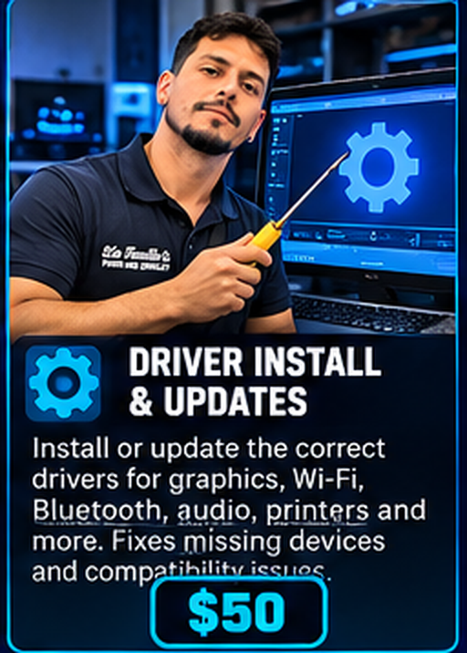Driver Install & Updates