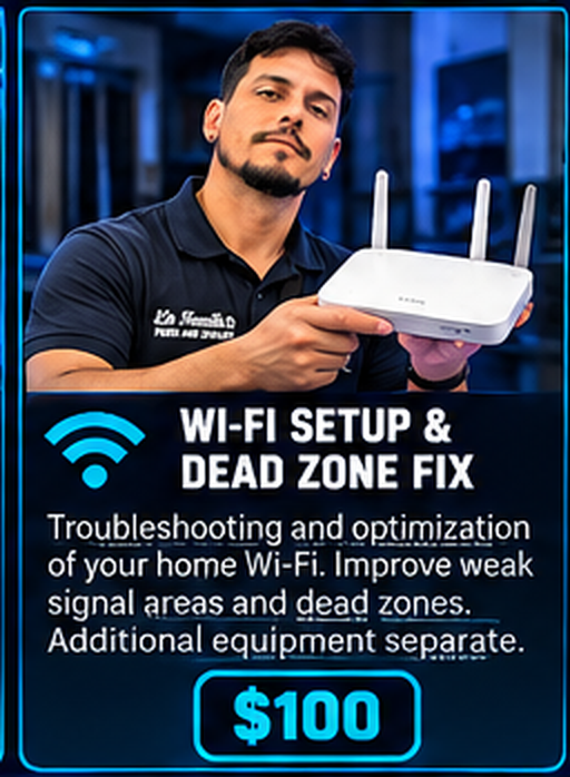 Wi-Fi Setup & Dead Zone Fix