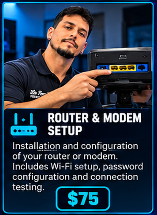 Router & Modem Setup
