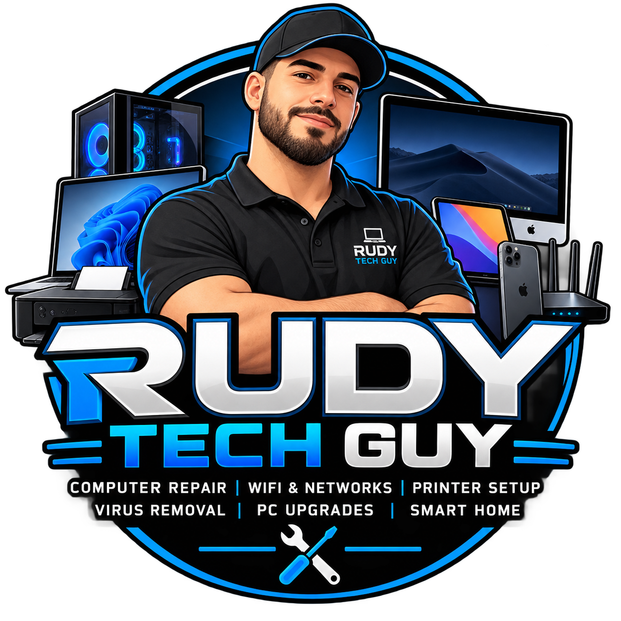 Rudy Tech Guy logo